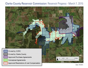 clarke county reservoir progress