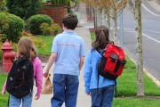 kids walking to school clarke county iowa osceola