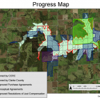 clarke county reservoir progress map