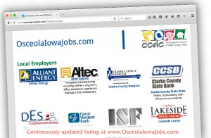 osceolaiowajobs.com, jobs in osceola iowa, clarke county iowa jobs, careers in clarke county iowa