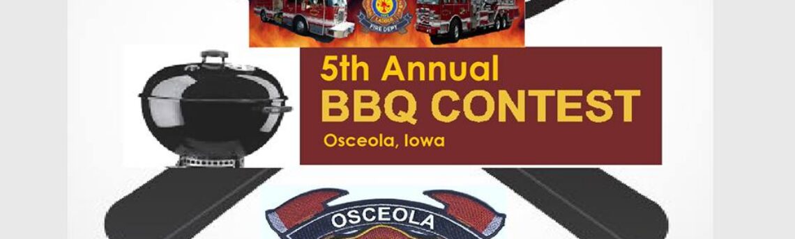 5th Annual Osceola Fire Department BBQ Contest