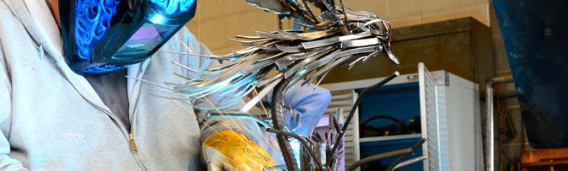 Clarke’s Industrial Arts Sparks Brilliance in First Annual Welding Competition