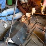 clarke community schools industrial arts welding competition