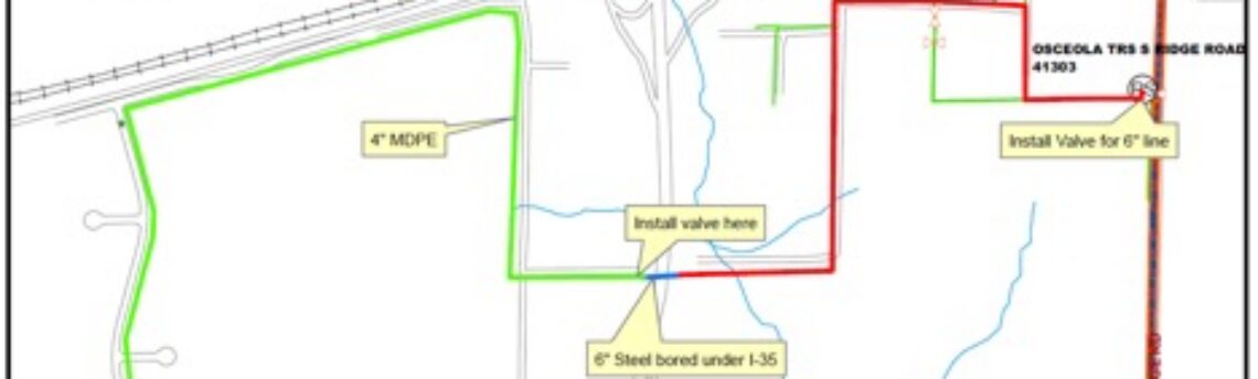 Agreement on Gas Line Extension Means Boost In Business Development Potential