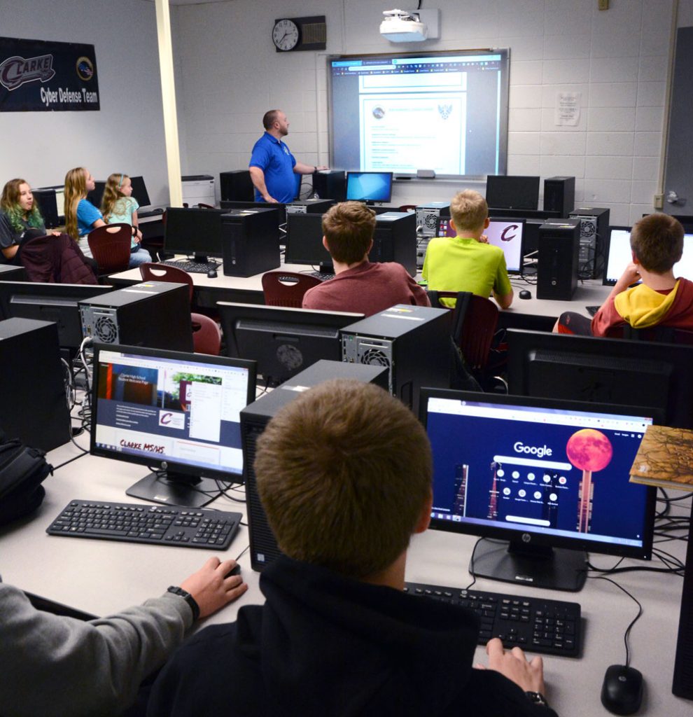 clarke schools cyber security 