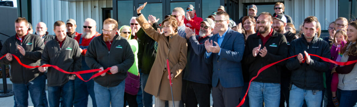 Iowa Select Farms Celebrates Grand Opening With Governor Reynolds and More