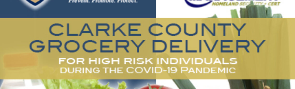 Clarke County Grocery Delivery for High Risk Individuals During the COVID-19 Pandemic