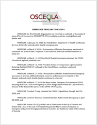 osceola iowa proclamation 2021-1