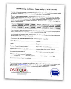 osceola housing application