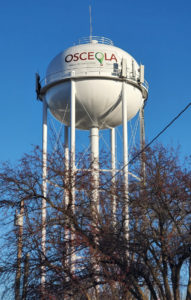 osceola water wroks tower on the square