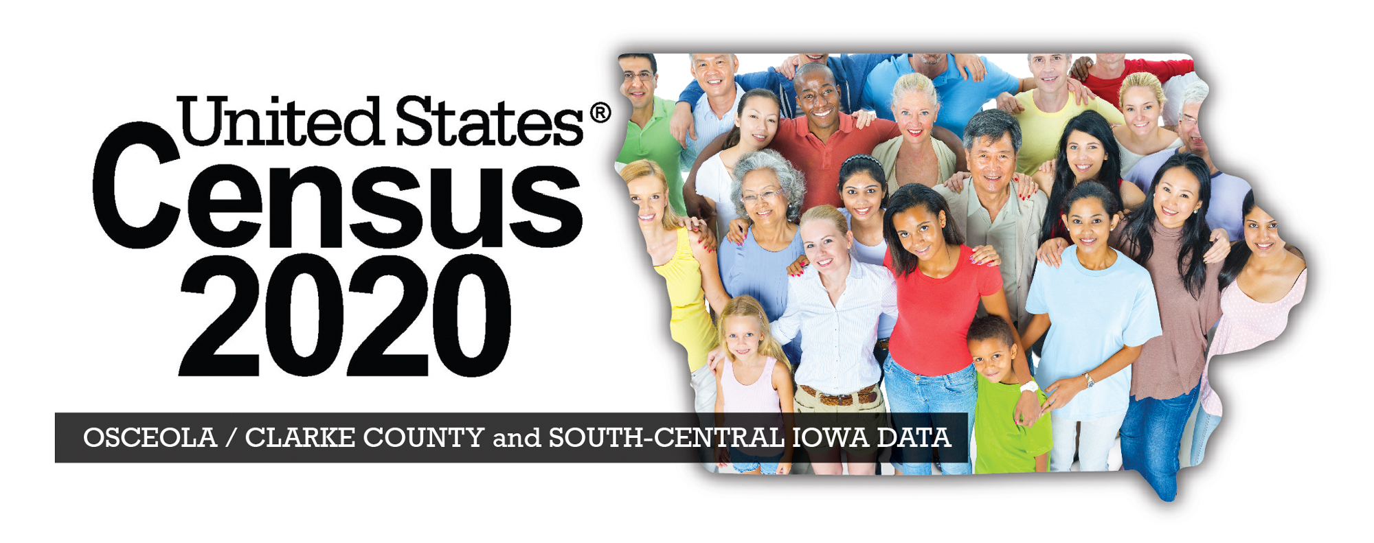 2020 census data for south central iowa osceola clarke county
