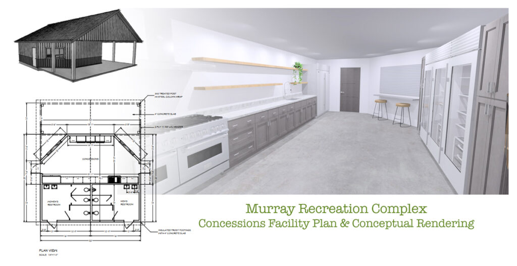 Murray Recreation complex concessions facility plan