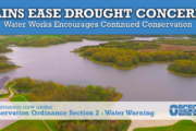 water conservation level in osceola iowa