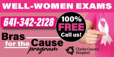 Clarke County Hospital Offering Free Well-Women Exams
