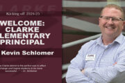 Clarke Community Schools Elementary Principal, Dr. Kevin Schlomer