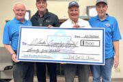 Team Blue Iowa Donates Funds to Clarke County Hospital