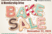 CCH Auxiliary Bake Sale and Membership Drive