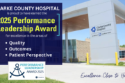 Clarke County Hospital Leadership Award