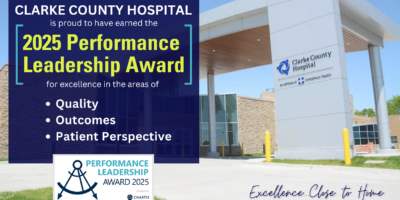 Clarke County Hospital Leadership Award