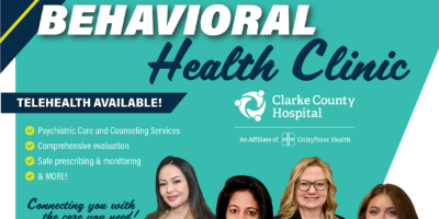 Clarke County Hospital Expands Behavioral Health Services to Children Ages 6 and Up