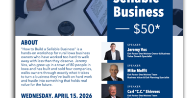 how to create a sellable business SWCC