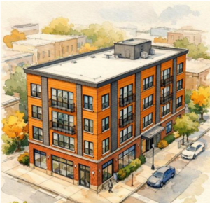 new housing development downtown osceola iwoa